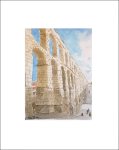 Acuarela del Acueducto de Segovia
